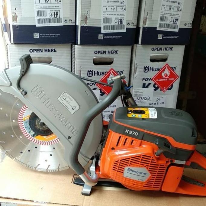 monggo] Mesin Potong Beton Batu Marmer Husqvarna K970 ukuran 14 inch