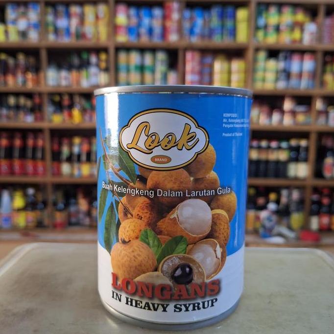 "'''] LOOK Longans in Heavy Syrup/ Lengkeng Kaleng 566gr