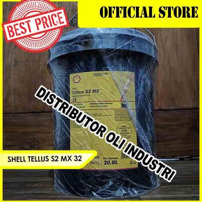 SHELL TELLUS S2 MX 32 ( OLI HIDROLIK ) ORIGINAL DAN TERPERCAYA