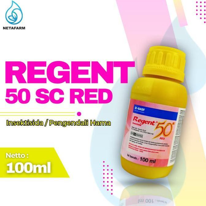 :=:=:=:=] Pestisida Insektisida Fipronil BASF REGENT RED 50 SC - 100ml
