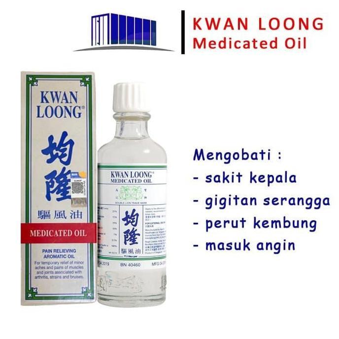 Fitfix- Termurah Minyak Angin Kwan Loong 57Ml Original / Obat Herbal Kwanloong