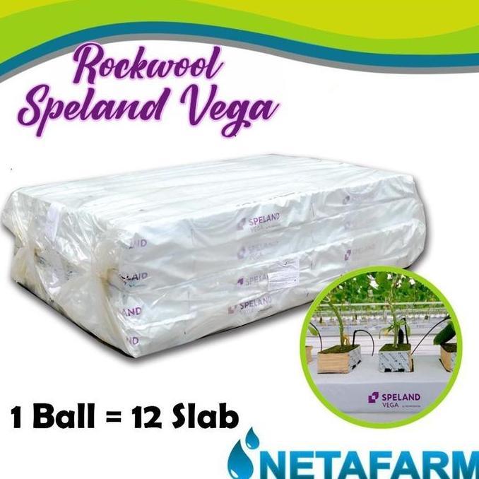 Buruan serbu] Rockwool Vegetation Mats SPELAND VEGA 1 ball 12 Slab
