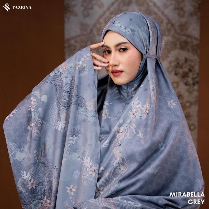 [New] Tazbiya - Mirabella Series | Mukena Premium Dewasa 2In Set Sajadah | Mukena Sajadah