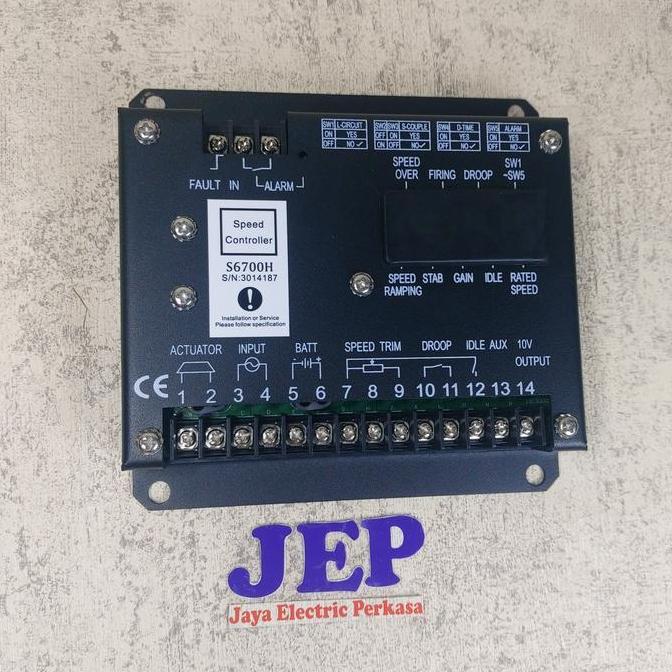 Speed Control Segma Governor Genset S6700H S 6700H Speed Control Segma