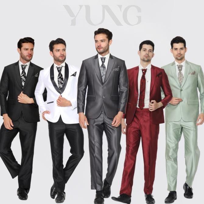 Setelan Jas Wedding Semi WOOL Jas Pria Nikah dan Celana Blazer Jas Pengantin Nikahan Jas Formal