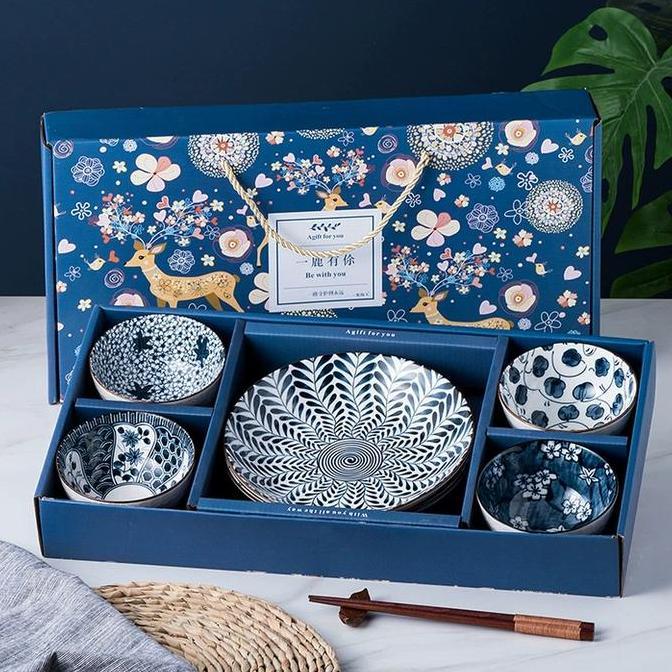 Gift Set Hampers Mangkok Bowl Plate Piring / Hampers Wedding Imlek /