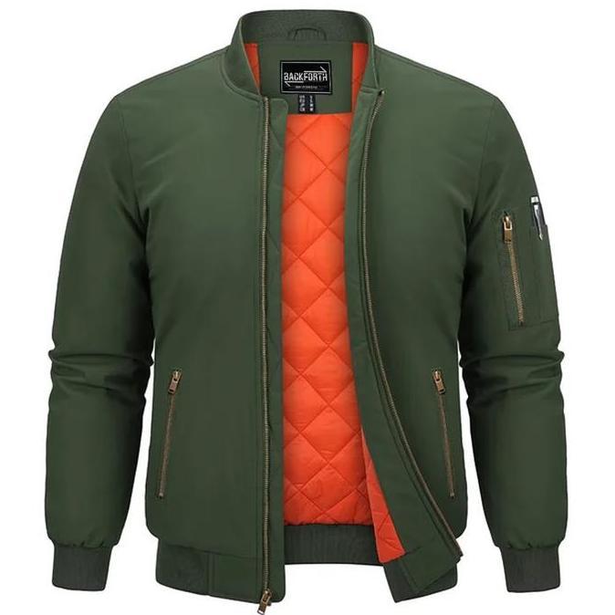 BEST SELLER BACKFORTH JAKET BOMBER EXECUTIVE PRIA CASUAL