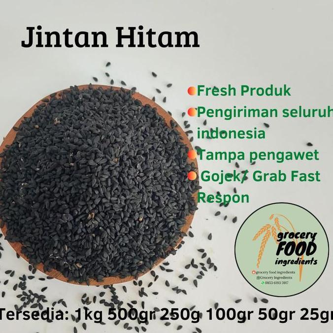 Jintan hitam 1kg/ biji habbatusauda/biji jinten ARG