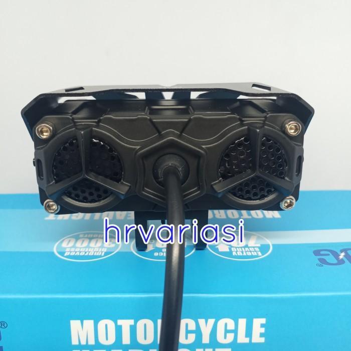 Lampu Tembak Foglamp Sql 3 Mata Hjg/Lampu Laser 3 Mata Sepasang - Otopartt Original Dan Terpercaya