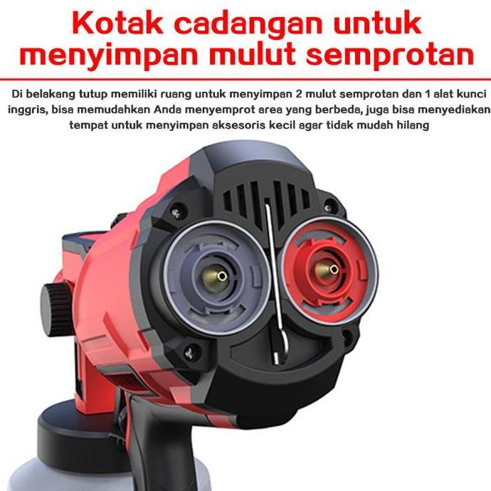 Xytic- Electric Spray Alat Cordless  550W  Semprot Cat Listrik Alat Cat Semprot Semprotan Cat Kompre