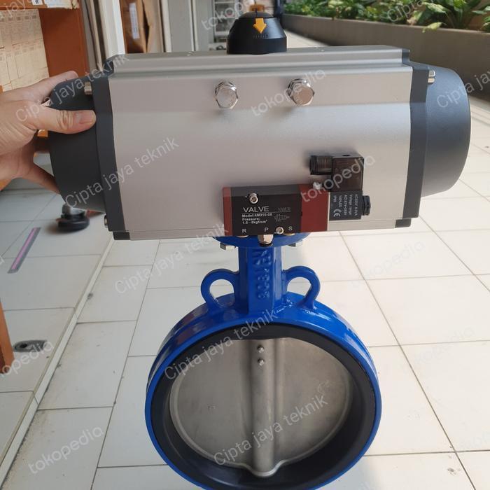Butterfly Valve Pneumatic Actuator 10" Inch Original Dan Terpercaya