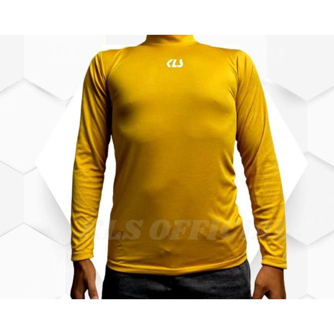 Manset Lengan Panjang KLS Tanpa Lubang Jari Baselayer Gym Futsal Sepakbola Volly Kaos Pakaian Baju O