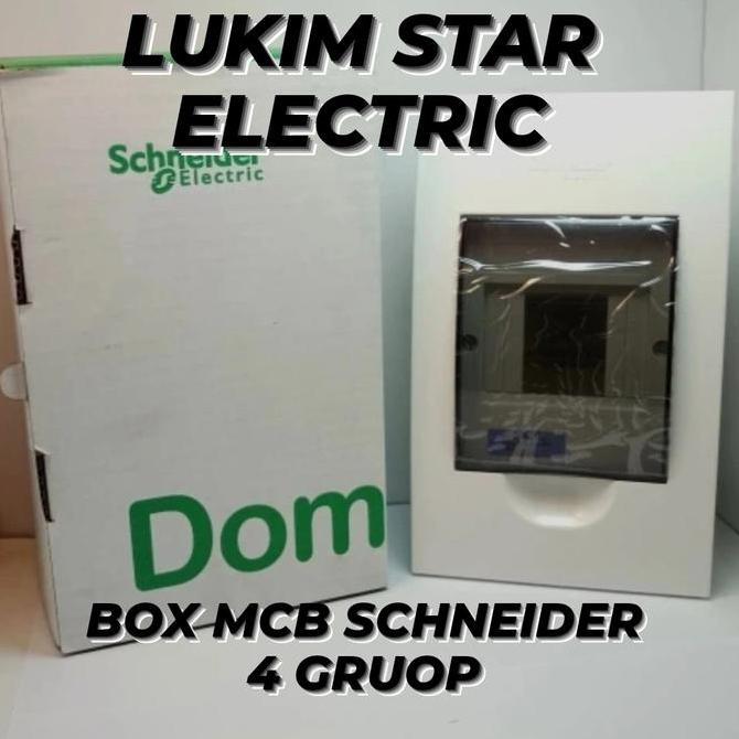 BOX MCB SCHNEIDER 4 GRUP/BOX MCB 4 GROUP SCHNEIDER/BOX MCB 4 GRUP