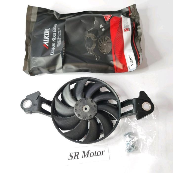 Brecket Dudukan Tempat Rumah Plus Kipas Radiator Vixion Jupiter Mx Old New 135 Baru Mlkunl Original 