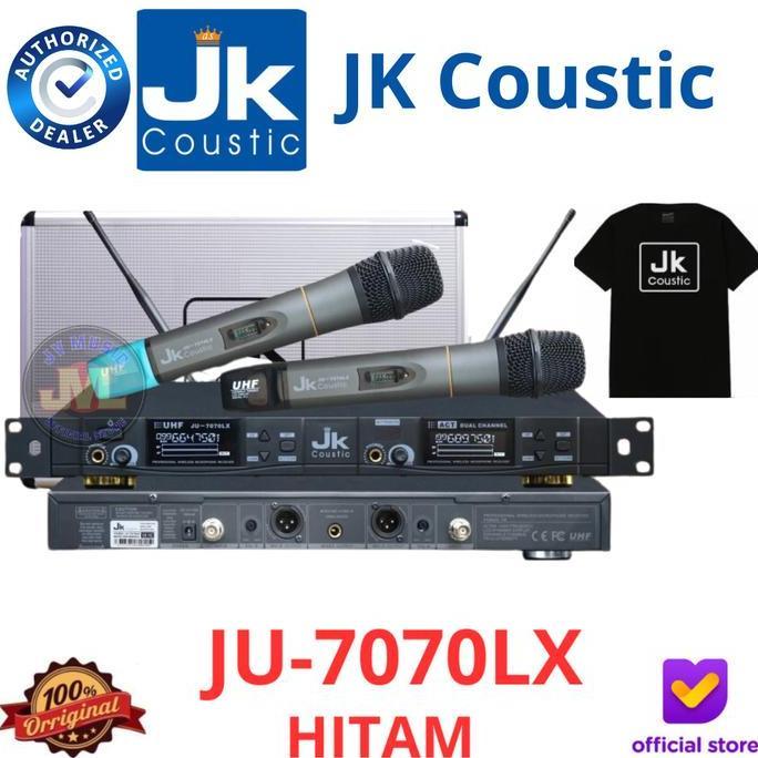 JK Coustic JU7070LX Dual Handheld Microphone Wireless JK Coustic JU-7070LX