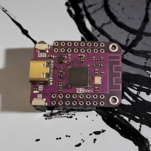 Autonix- Lolin S2 Mini Esp32-S2 Wemos Mini S2Fn4R2 Micropython - Esp32-S2 Psram