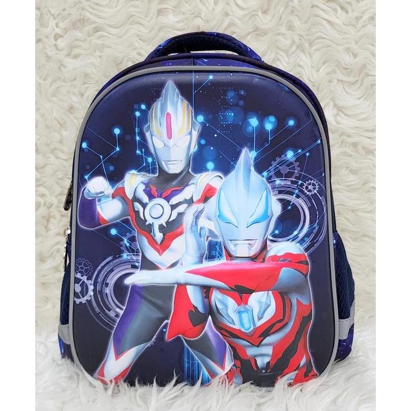Tas Ransel Sekolah Import TK2213 Ultraman 7D