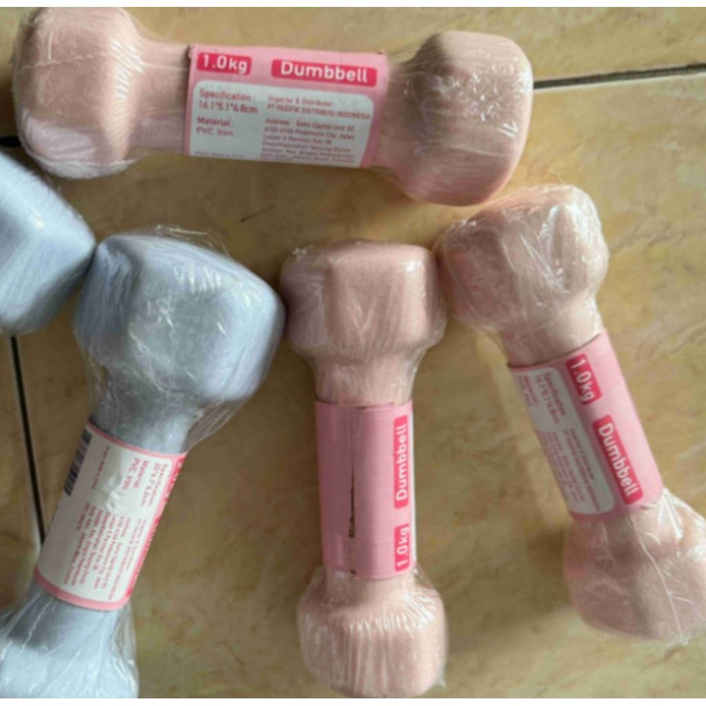 Dumbell barbel Alat Olahraga Rumahan dumble fitnes angkat beban gym