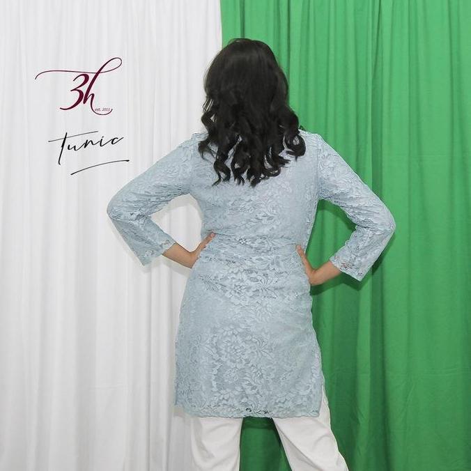 3H Blouse Tunik Brukat  -LD.08