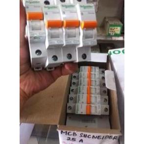Spesial Mcb Scheneider Sekring Sikring Listrik 25 Ampere