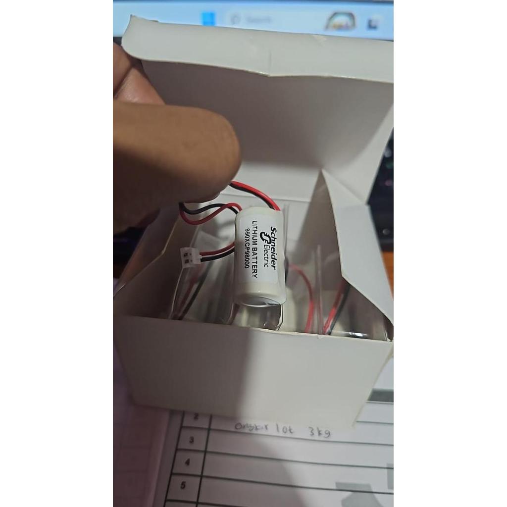Diskon 990Xcp98000 Battery For Schneider Modicon 990Xcp98000 Plc Battery 1800Mah