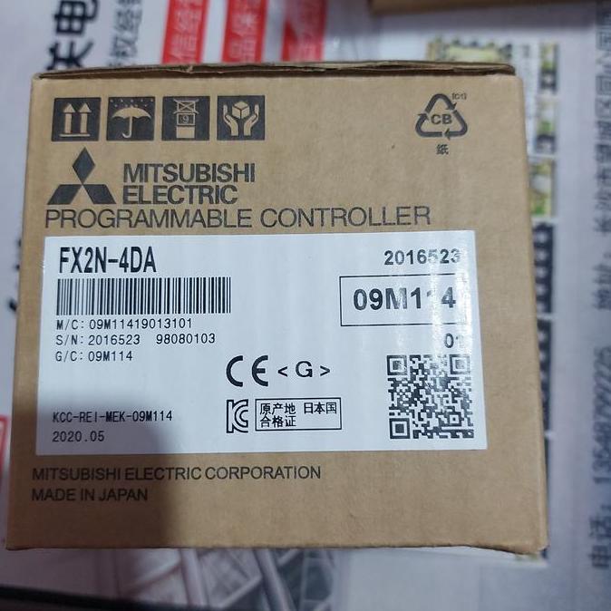 Miliki Mitsubishi Plc Fx2N-4Da Mitsubishi Plc Fx2N-4Da