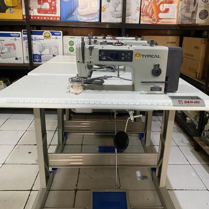 Terlaris Mesin Jahit Otomatis Potong Benang Typical Gc6158Md2 Komplit Set