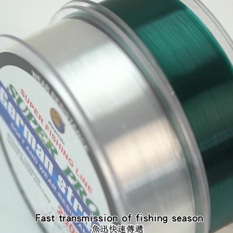 Tali Pancing 200m Senar Anti Kriting Mudah Tenggelam Senar Pancing Nilon Kuat