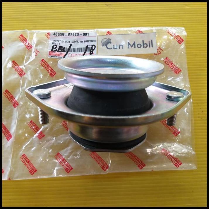 TERMURAH KARET SUPPORT SUPORT SHOCK BREAKER AGYA AYLA DEPAN ORIGINAL BZ120-001 