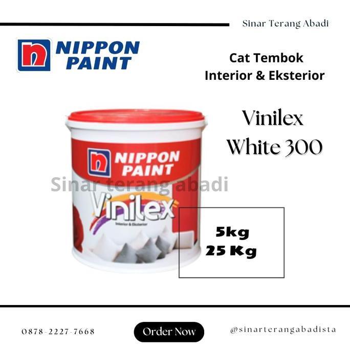 Wrnawrni- Cat Tembok Vinilex 25 Kg 300 Putih