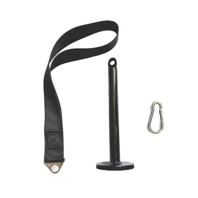 Alat Fitnes Strap Gym Angkat Beban Portabel, Latihan Tricep Biceps Otot Lengan Rumahan