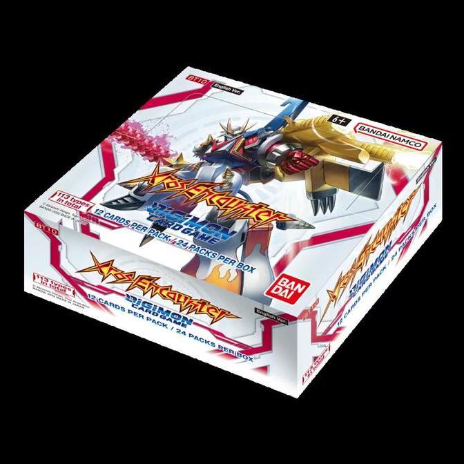 Ready Digimon Card Game Booster BT-10 Xros Cross Encounter
