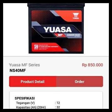 GRATIS ONGKIR AKI ACCU MOBIL 34B19L 34B19L MITSUBISHI XPANDER X-PANDER YUASA KERING 