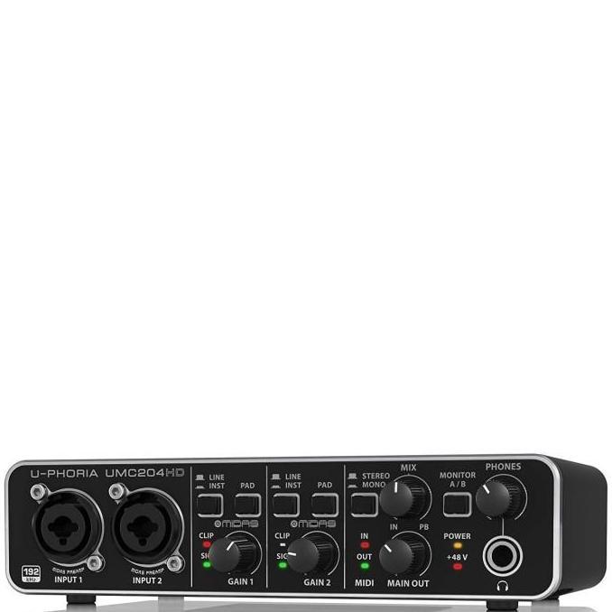 BEHRINGER UMC204HD Audio Interface