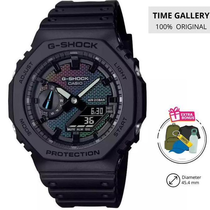 Jam Tangan Pria Casio Orinal G-Shock ori gshock ga-2100rw-1adr ga2100rw1adr ga2100rw 1a ga2100 1 wat