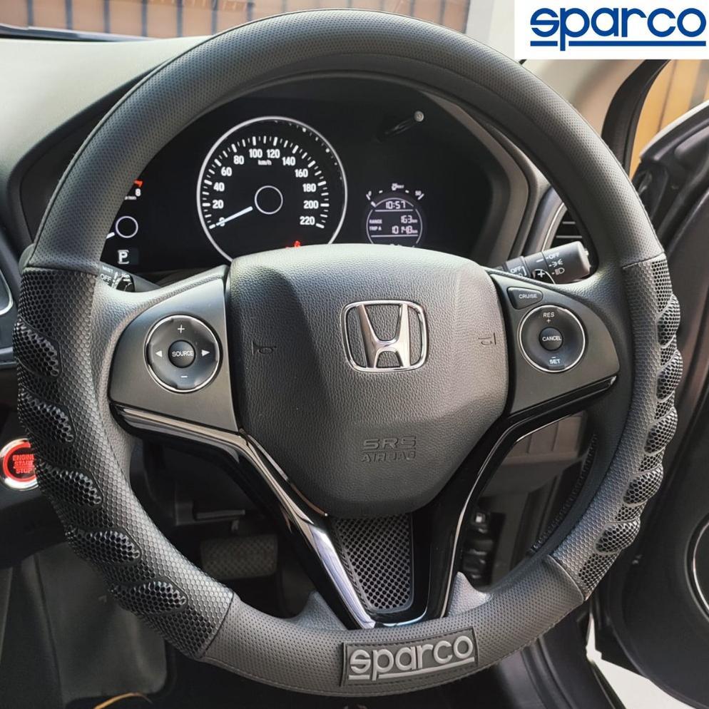 Sparco Sarung Stir Cover Stir SPS101 Original Premium Italy