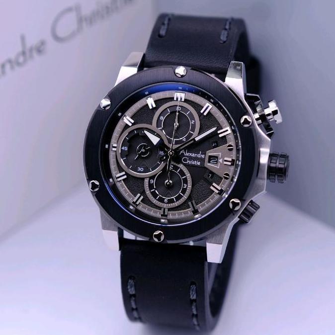 ALEXANDRE CHRISTIE AC 6491 SILVER BLACK PRIA ORINAL