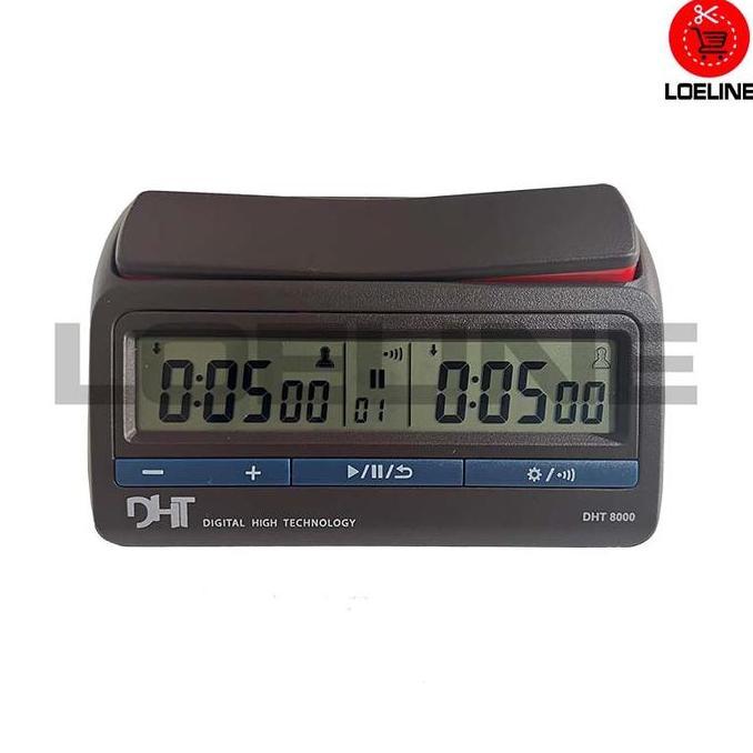 Jam Catur DHT Digital Chess Clock Count Timer DHT5000 DHT8000 DGT