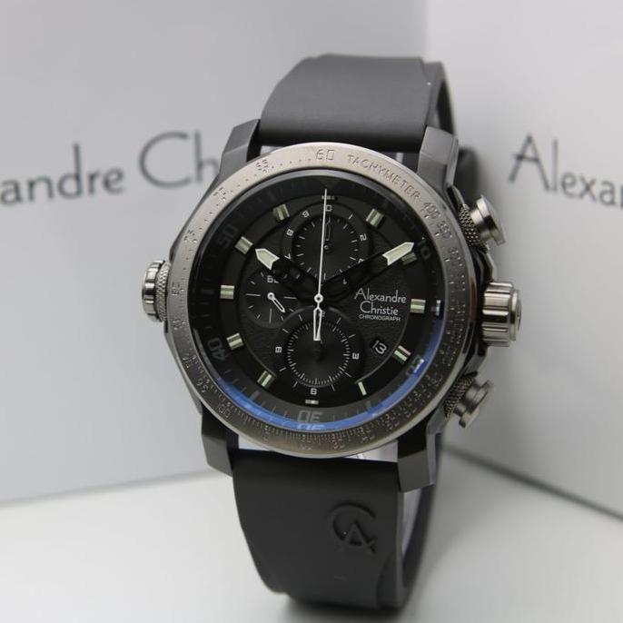 [ ORINAL ] Jam Tangan Pria / Cowok Alexandre Christie 6565 AC 6565