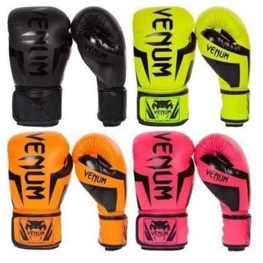 Venum Sarung Tinju Muaythai Premium 12 OZ Bahan Kulit PU Import Kualitas Garansi Original Nyaman dan