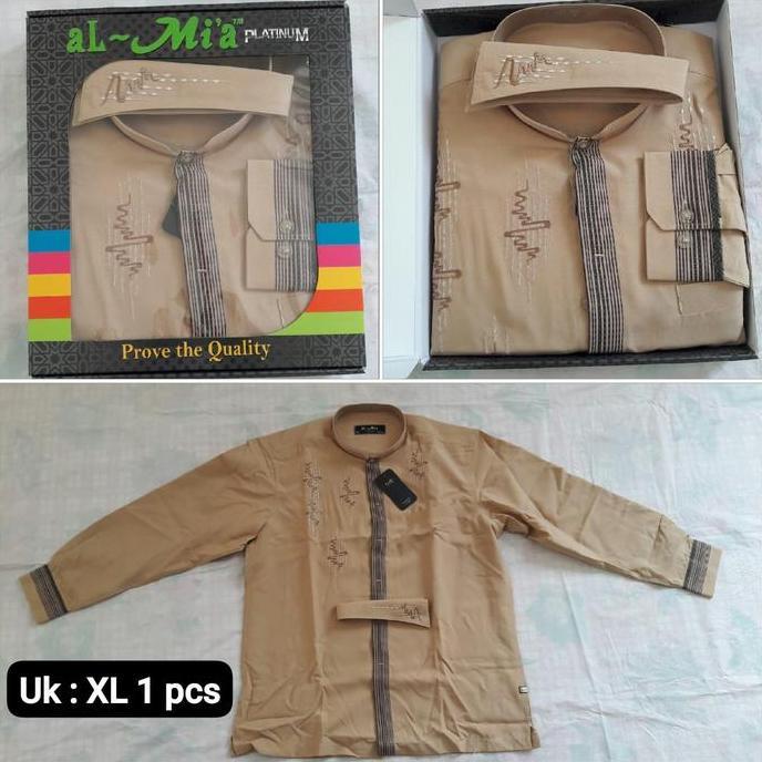 Baju Koko Al-Mia Platinum