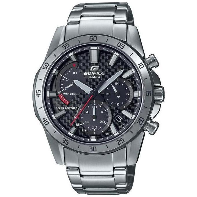 Casio EDIFICE EQS-930D-1AVUDF Jam Tangan Pria Solar Stainless