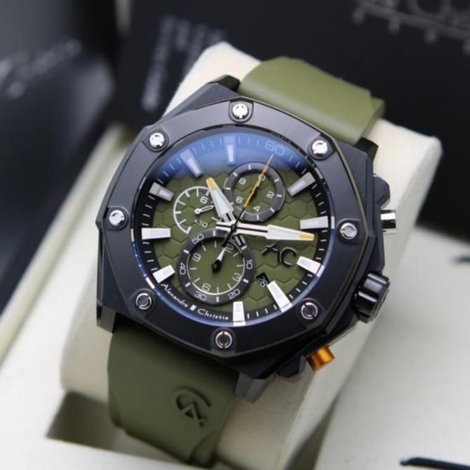 ALEXANDRE CHRISTIE AC 9601 BLACK GREEN AC9601 PRIA ORINAL