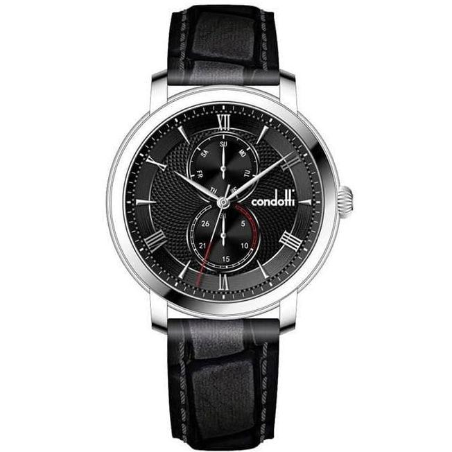 Condotti CN1091-S03-L03 SOLLECITO - Jam Tangan Pria - Black