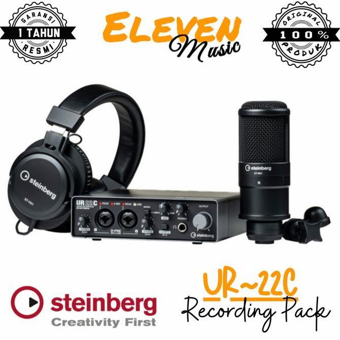 steinberg ur 22c ur22c ur-22c recording pack