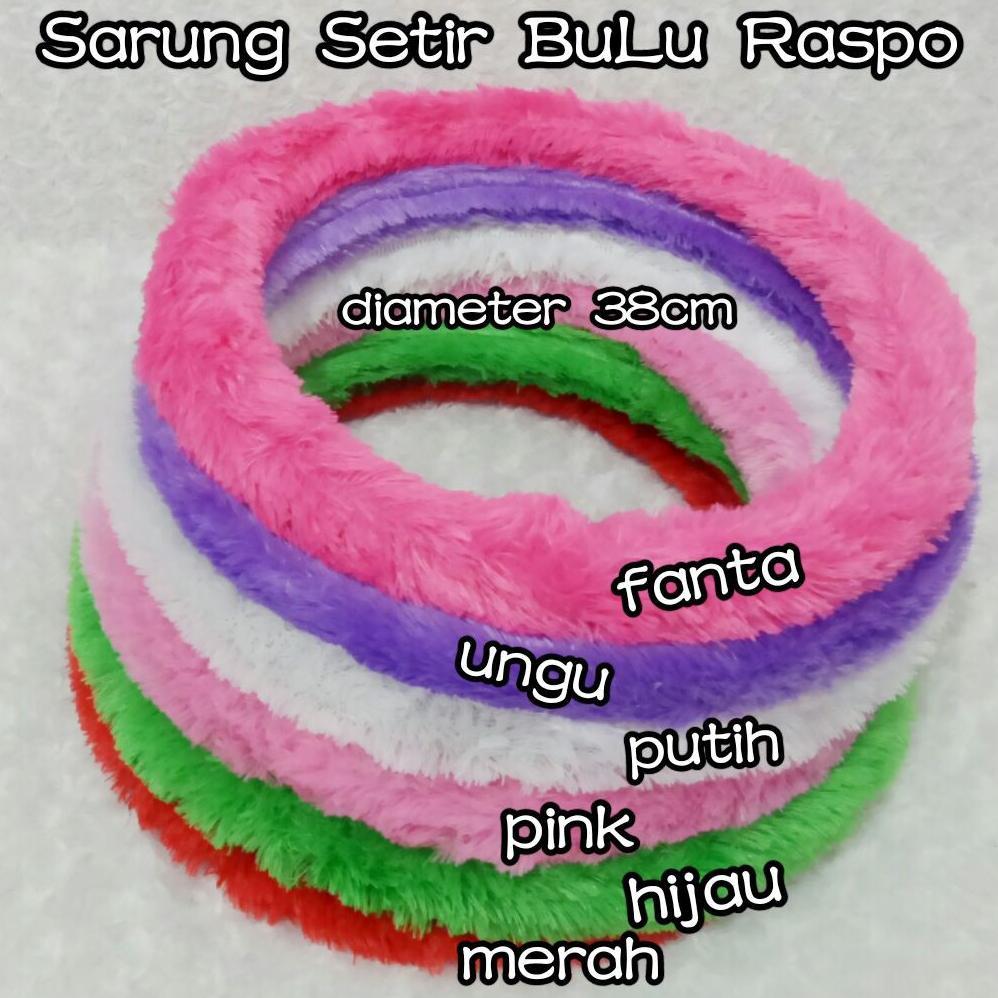 Cover Setir - Sarung Setir Mobil Motif Raspo Bulu Raspo