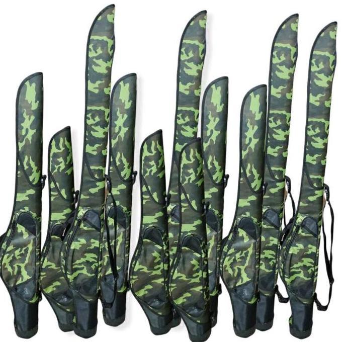 tas joran pancing hard case 80-200  cm ( fiber + mangkuk) Tas joran pancing laut tas joran 2 set pan