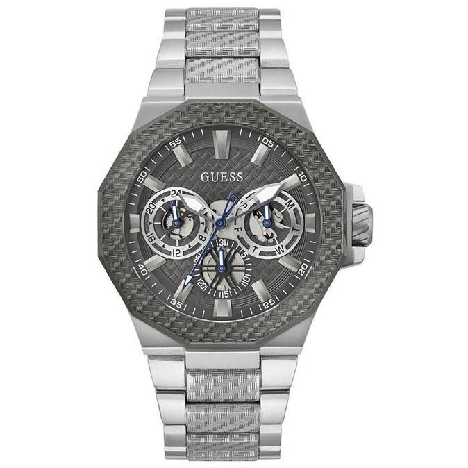 GUESS Gents Watch INDY Silver 2 Tone - GW0636G1