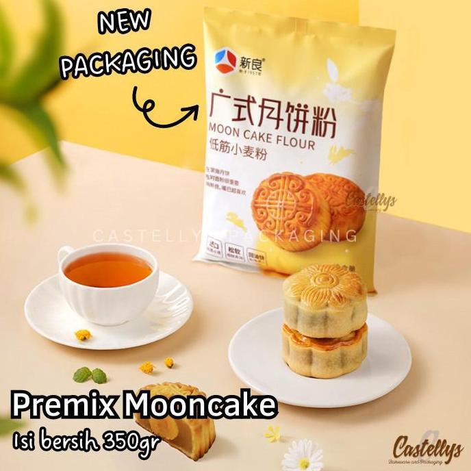TERLARIS Premix Mooncake 350gr Tepung Ready Mix Kue Pia Bulan Import Premium BISA GOSEND