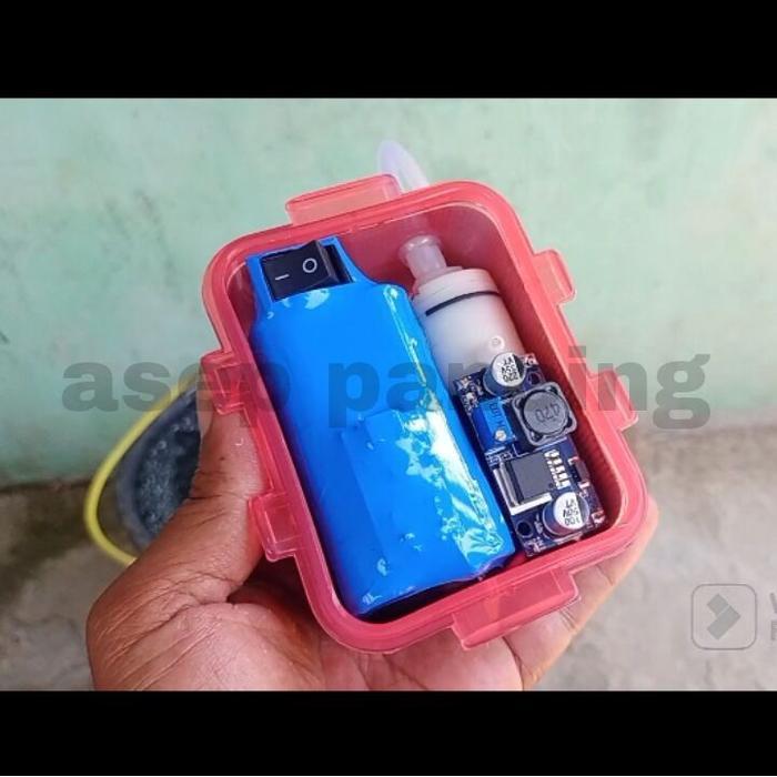 Aerator Charger Box Anti Air Tahan 48 Jam Untuk Udang Hidup | Aerator Untuk Mancing Original Dan Ter